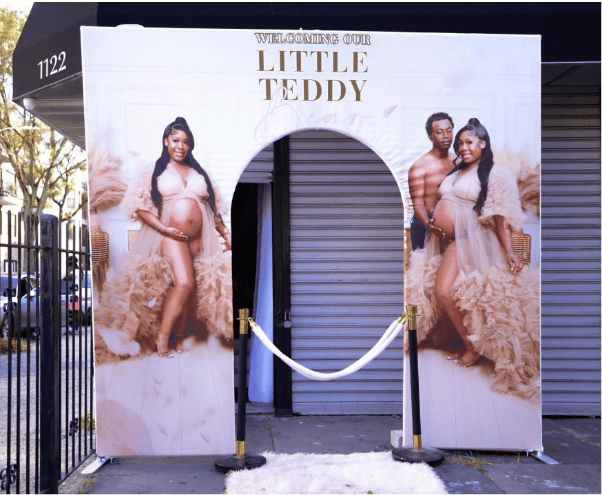 Alternative view of Stunning Entrance Way Balloon Backdrop for Unforgettable Events